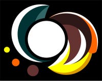 Baground Abstract Like Logos stock illustration Baground Abstract Like Logos stock illustration