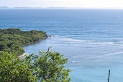 Bahia Linda de Isla Culebra imagen de archivo libre de regalías Bahia Linda de Isla Culebra imagen de archivo libre de regalías