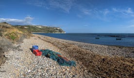 Baia di Ringstead immagini stock libere da diritti Baia di Ringstead immagini stock libere da diritti