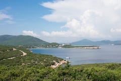 Baie Sardaigne de Caccia de capo image stock Baie Sardaigne de Caccia de capo image stock