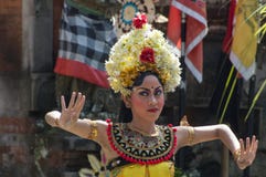 Bailarín del Balinese foto de archivo Bailarín del Balinese foto de archivo