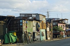 Bairro degradado imagem de stock Bairro degradado imagem de stock