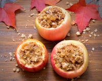 Baked apples stock photography Baked apples stock photography