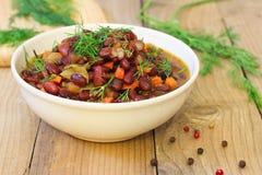 Baked Red Beans Royalty Free Stock Image