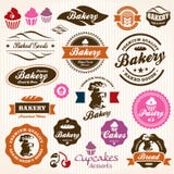 Bakery Bread Pastry badges and labels
