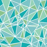 Bakgrund för modell för geometrisk mosaisk repetition för trianglar för blå gräsplan för vektor sömlös Kan användas för tyg, tape vektor illustrationer Bakgrund för modell för geometrisk mosaisk repetition för trianglar för blå gräsplan för vektor sömlös Kan användas för tyg, tape vektor illustrationer