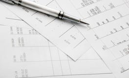 Balance and pen Balance and pen