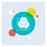 balanza, círculo, alineación, medida, fondo colorido del círculo del icono blanco del Glyph de la geometría libre illustration balanza, círculo, alineación, medida, fondo colorido del círculo del icono blanco del Glyph de la geometría libre illustration