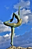 Ballet Dancer Statue royalty free stock photo Ballet Dancer Statue royalty free stock photo