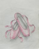 Ballet Shoes Royalty Free Stock Images