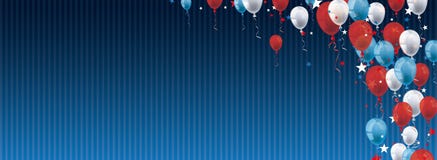Balloons Stars Blue Vintage Header Stock Photo Balloons Stars Blue Vintage Header Stock Photo