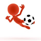 Balompié, shooting del fútbol libre illustration Balompié, shooting del fútbol libre illustration