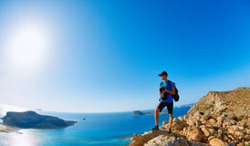 Balos Strand, Kreta stockbild Balos Strand, Kreta stockbild