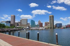 baltimore w centrum schronienia wewnętrzna Maryland linia horyzontu