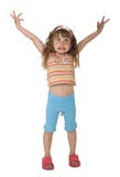 Bambina sbalordita fotografie stock Bambina sbalordita fotografie stock