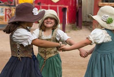 Bambini di festival di rinascita dell'Arizona fotografia stock Bambini di festival di rinascita dell'Arizona fotografia stock