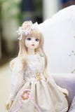 Bambola sveglia di BJD BJD corrisponde a Ball-Jointed+doll fotografia stock libera da diritti Bambola sveglia di BJD BJD corrisponde a Ball-Jointed+doll fotografia stock libera da diritti