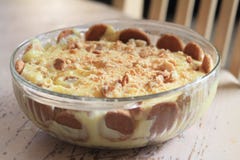 Banana pudding Royalty Free Stock Image Banana pudding Royalty Free Stock Image