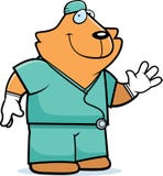 Bande dessinée Cat Doctor illustration de vecteur Bande dessinée Cat Doctor illustration de vecteur