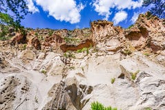 Bandelier National Monument Park in Los Alamos New Mexico stock photo Bandelier National Monument Park in Los Alamos New Mexico stock photo