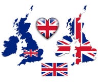Bandera BRITÁNICA de Inglaterra, mapa. ilustración del vector Bandera BRITÁNICA de Inglaterra, mapa. ilustración del vector