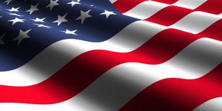 Bandiera americana royalty illustrazione gratis Bandiera americana royalty illustrazione gratis