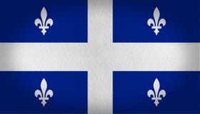 Bandiera della Quebec Immagini Stock Libere da Diritti Bandiera della Quebec Immagini Stock Libere da Diritti