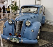 BANGKOK - JUNE 22 Fiat 1100 on display at The 36th Bangkok Vintage Car Concours on June 22, 2012 in Bangkok, Thailand royalty free stock photography BANGKOK - JUNE 22 Fiat 1100 on display at The 36th Bangkok Vintage Car Concours on June 22, 2012 in Bangkok, Thailand royalty free stock photography
