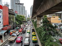 bangkok ruch drogowy obraz royalty free bangkok ruch drogowy obraz royalty free