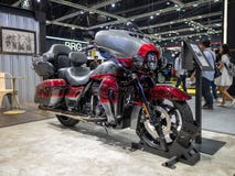 Bangkok Tajlandia, Listopad, - 30, 2018: Harley-Davidson akcesorium przy Tajlandia zawody międzynarodowi silnika expo 2018 silnik zdjęcia stock Bangkok Tajlandia, Listopad, - 30, 2018: Harley-Davidson akcesorium przy Tajlandia zawody międzynarodowi silnika expo 2018 silnik zdjęcia stock