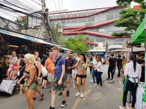 BANGKOK, THAILAND-June 17 :Chatuchak Weekend Market on June 17, 2018 in Bangkok, Thailand. stock photos BANGKOK, THAILAND-June 17 :Chatuchak Weekend Market on June 17, 2018 in Bangkok, Thailand. stock photos