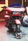 Bangkok,thailand-March 30, 2019:Motor bike detail-A Harley-Davidson motorcycle was showed in 40th Thailand International Motor royalty free stock photos Bangkok,thailand-March 30, 2019:Motor bike detail-A Harley-Davidson motorcycle was showed in 40th Thailand International Motor royalty free stock photos