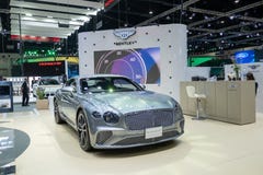 Bangkok, Thaïlande - 30 novembre 2018 : Salon automobile de Bentley à l'EXPO 2018 de MOTEUR internationale de l'expo 2018 de mote photographie stock libre de droits Bangkok, Thaïlande - 30 novembre 2018 : Salon automobile de Bentley à l'EXPO 2018 de MOTEUR internationale de l'expo 2018 de mote photographie stock libre de droits