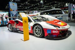Banguecoque, Tailândia - 30 de novembro de 2018: Carro e acessório na EXPO internacional 2018 do MOTOR da expo 2018 do motor de T imagem de stock Banguecoque, Tailândia - 30 de novembro de 2018: Carro e acessório na EXPO internacional 2018 do MOTOR da expo 2018 do motor de T imagem de stock