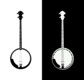 Banjo isolated stock illustration Banjo isolated stock illustration