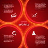 Banking template red background cover page Royalty Free Stock Photos Banking template red background cover page Royalty Free Stock Photos