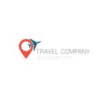 Bannière de calibre de Creative Logo Of Travel Agency Tourism Company illustration libre de droits Bannière de calibre de Creative Logo Of Travel Agency Tourism Company illustration libre de droits