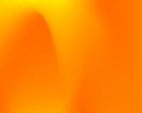 Bannière ondulée orange juteuse de gradient illustration de vecteur Bannière ondulée orange juteuse de gradient illustration de vecteur