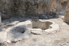 Baptismal Font, Emmaus Nicopolis, Israel