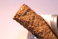Bar de granola - instruction-macro photo libre de droits Bar de granola - instruction-macro photo libre de droits