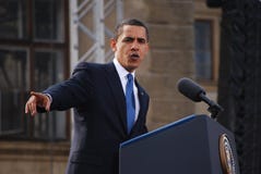 Barack Obama in Praag
