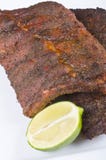 Barbecued Pork Back Ribs Royalty Free Stock Images Barbecued Pork Back Ribs Royalty Free Stock Images