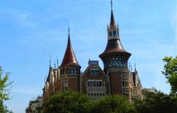 Barcelona architektury obrazy stock Barcelona architektury obrazy stock