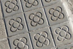 Barcelona Hiszpania około Listopad 2016 typowe modernistyczne kwiat płytki fotografia stock Barcelona Hiszpania około Listopad 2016 typowe modernistyczne kwiat płytki fotografia stock