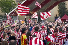 BARCELONA, SPAIN - may 30 2015: Final match of cup of spain 2015 stock photo BARCELONA, SPAIN - may 30 2015: Final match of cup of spain 2015 stock photo