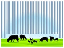 Barcode agriculture royalty free illustration Barcode agriculture royalty free illustration