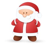 Bardzo Śliczny Santa - Bożenarodzeniowa Wektorowa ilustracja ilustracji Bardzo Śliczny Santa - Bożenarodzeniowa Wektorowa ilustracja ilustracji