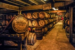 Barils de whiskey images stock Barils de whiskey images stock