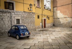 Barletta, Italy Traditional Street Fiat 500 royalty free stock images Barletta, Italy Traditional Street Fiat 500 royalty free stock images
