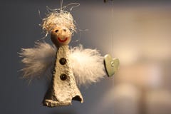 Barn handcraft aneurysmen julen dekorerar nya home idéer för garnering till royaltyfri fotografi Barn handcraft aneurysmen julen dekorerar nya home idéer för garnering till royaltyfri fotografi